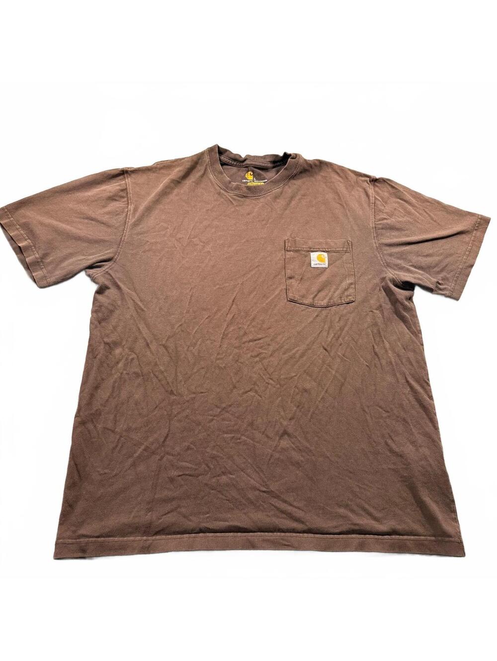 Carhartt Men's Workwear Heavyweight Pocket T-Shirt - Brown